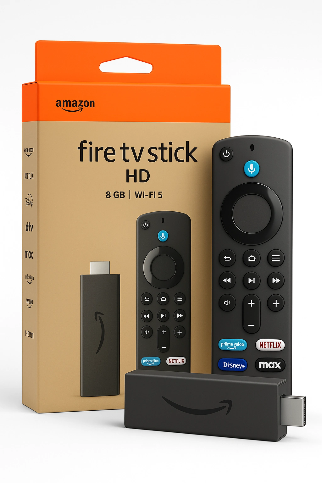Amazon Fire TV Stick (HD) – Streaming in Full-HD mit Alexa-Sprachfernbedienung