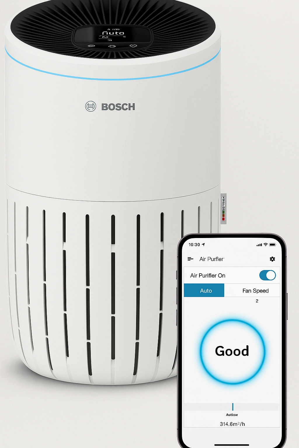 Bosch Air 4000i – Smarter Luftreiniger bis 62,5 m²