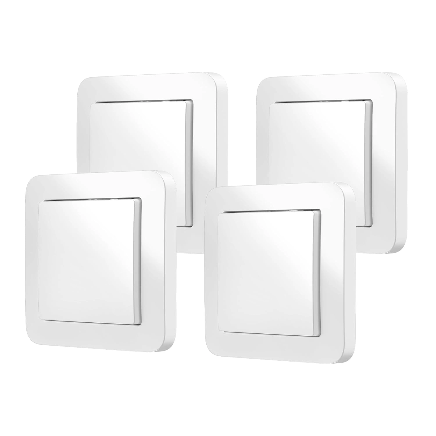 Bosch Smart Home Wandschalter – Zubehör für smarte Aktoren (4er Set)