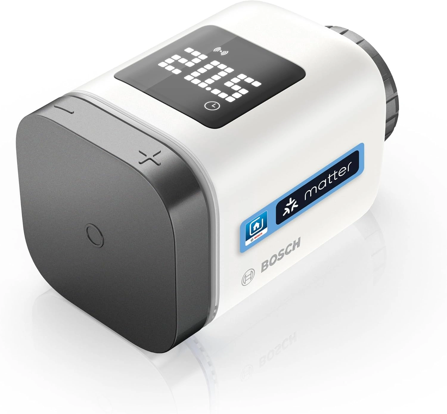 Bosch Smart Home Thermostat II [+M] – smartes Heizkörperthermostat mit Matter-Kompatibilität