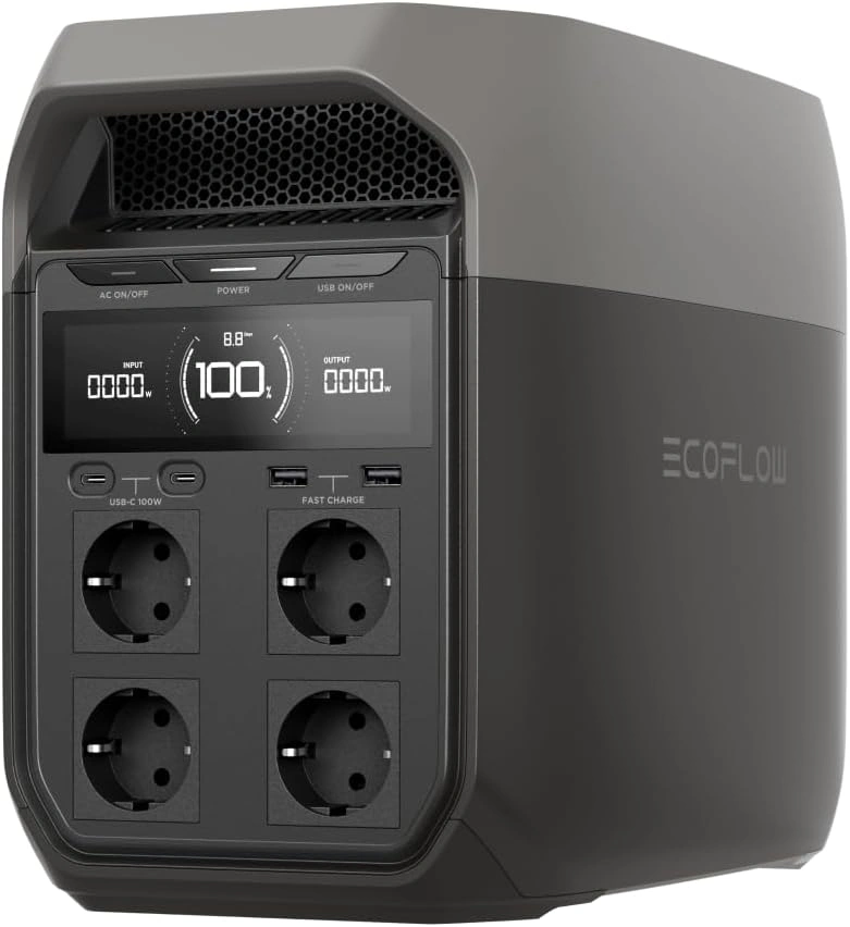 EcoFlow Delta 3 Tragbare Powerstation 1024Wh