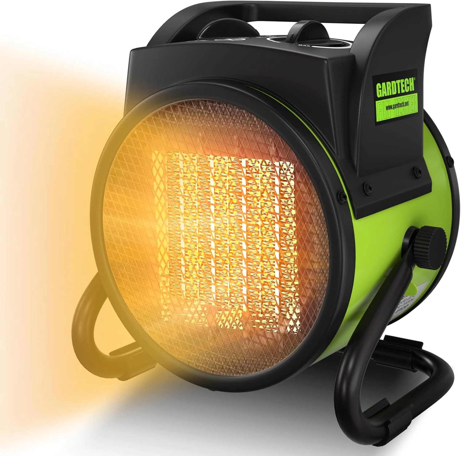 GARDTECH 2000W Keramik-Heizlüfter mit PTC & Überhitzungsschutz