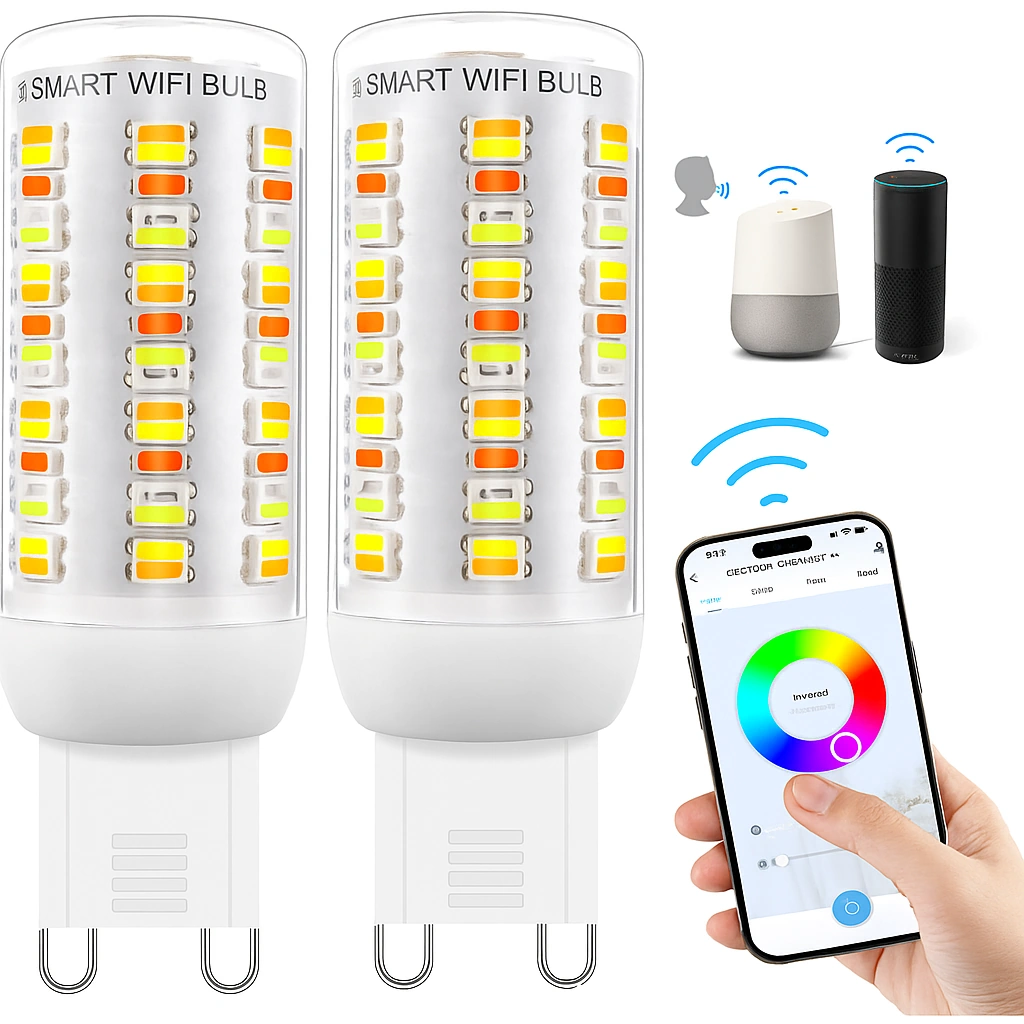 Govee G9 Smart LED Lampe – Farbenfrohe Smart-Glühbirne mit App-Steuerung