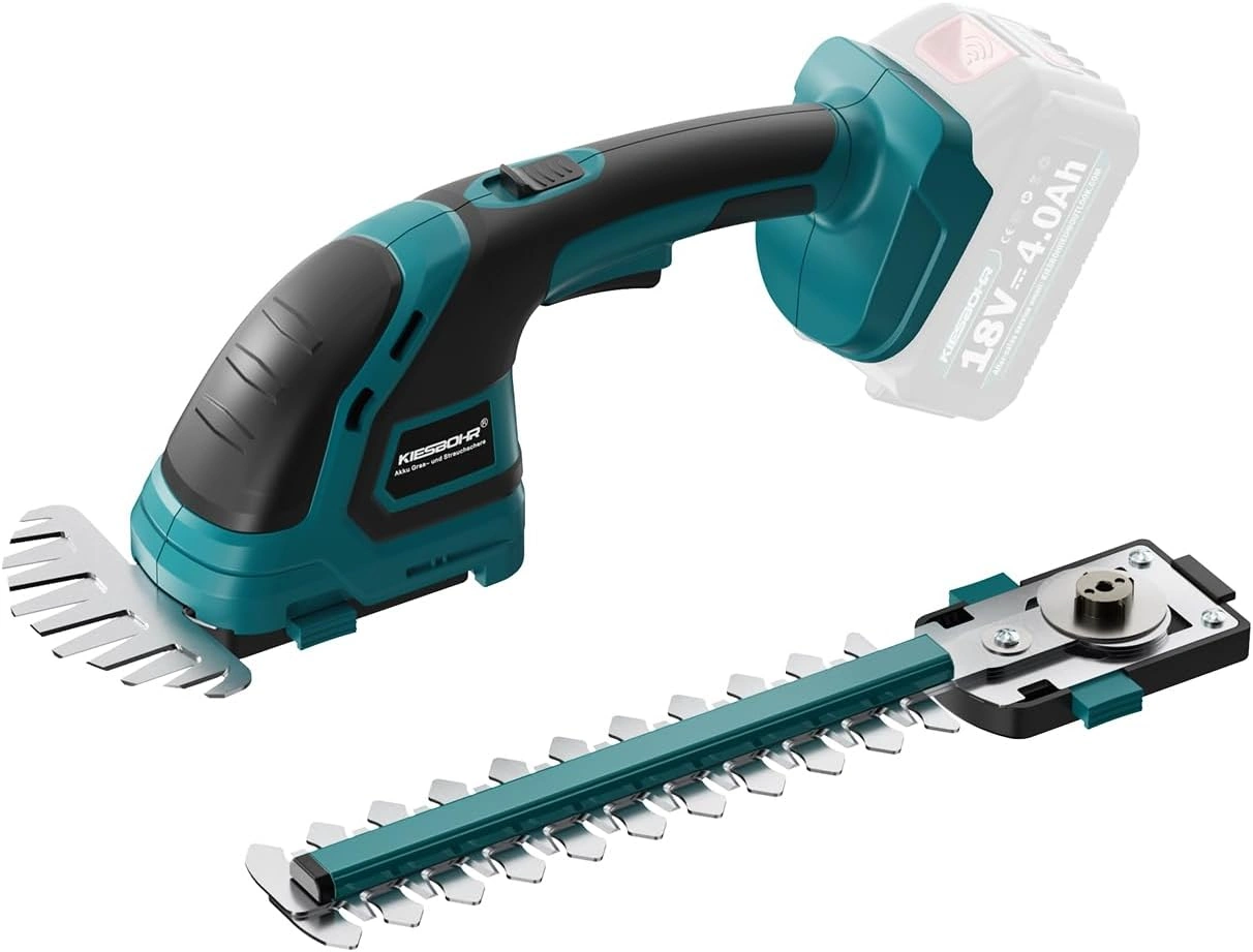 KIESBOHR CSL303 Test – 2-in-1 Grasschere & Heckenschere mit Makita 18V Akku?