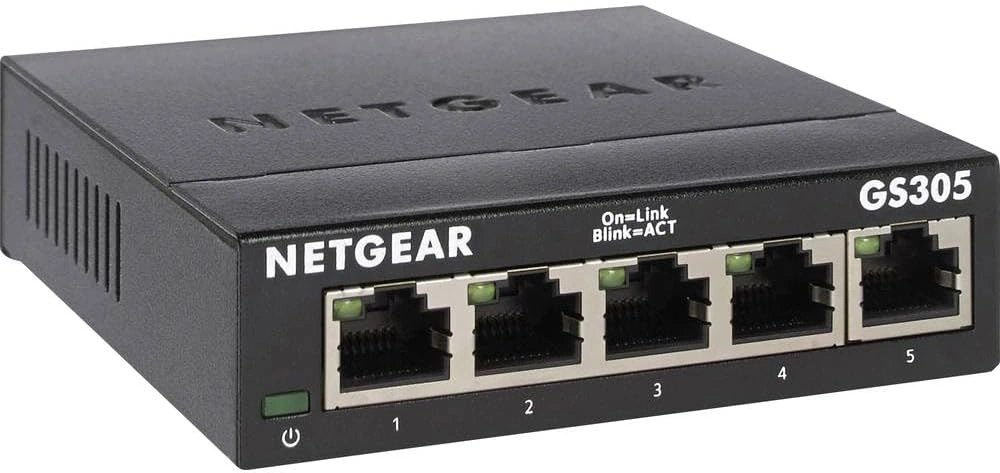 NETGEAR GS305 Test – 5-Port Gigabit LAN Switch