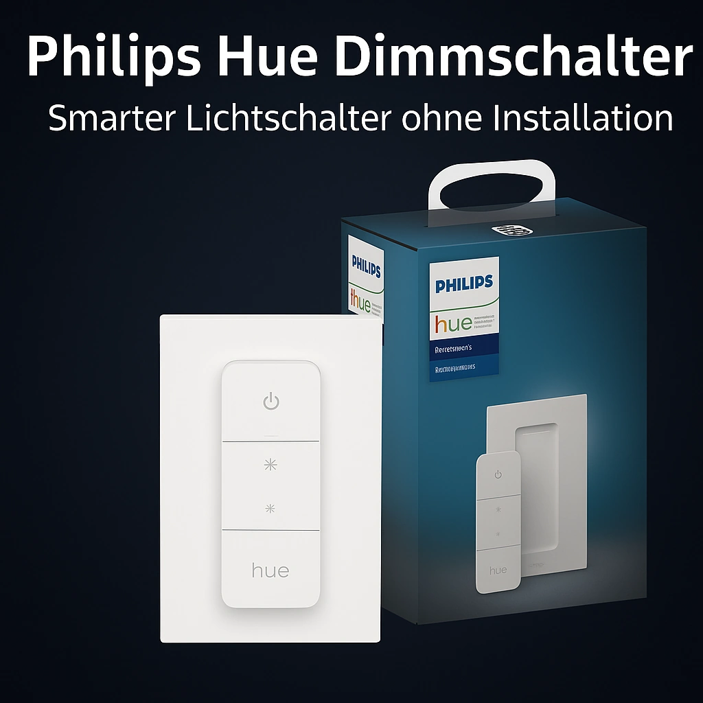 Philips Hue Dimmschalter – Kabelloser Schalter für Hue-Beleuchtung