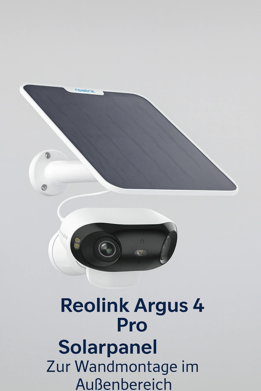 Reolink Argus 4 Pro – 4K Solar-Überwachungskamera (180° Panorama)