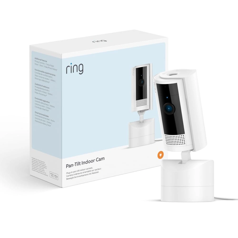 Ring Pan-Tilt Innenkamera – Bewegliche 360° Überwachung per App