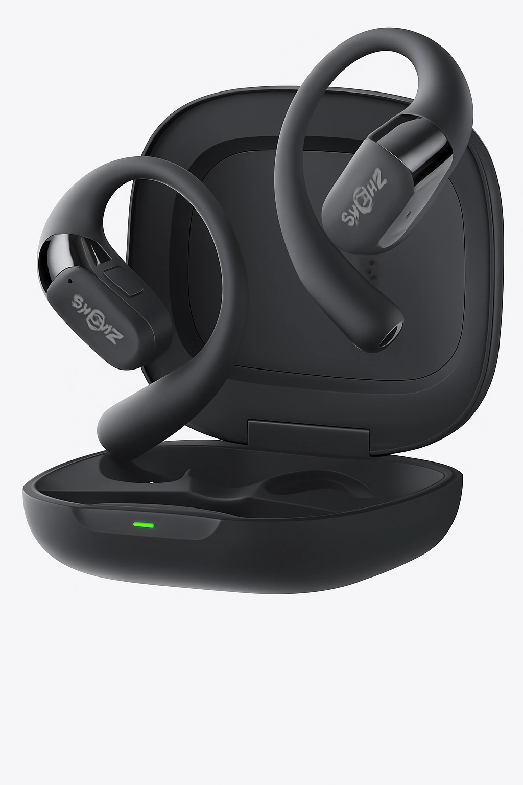 SHOKZ OpenFit 2+ – Open-Ear-Kopfhörer Schwarz