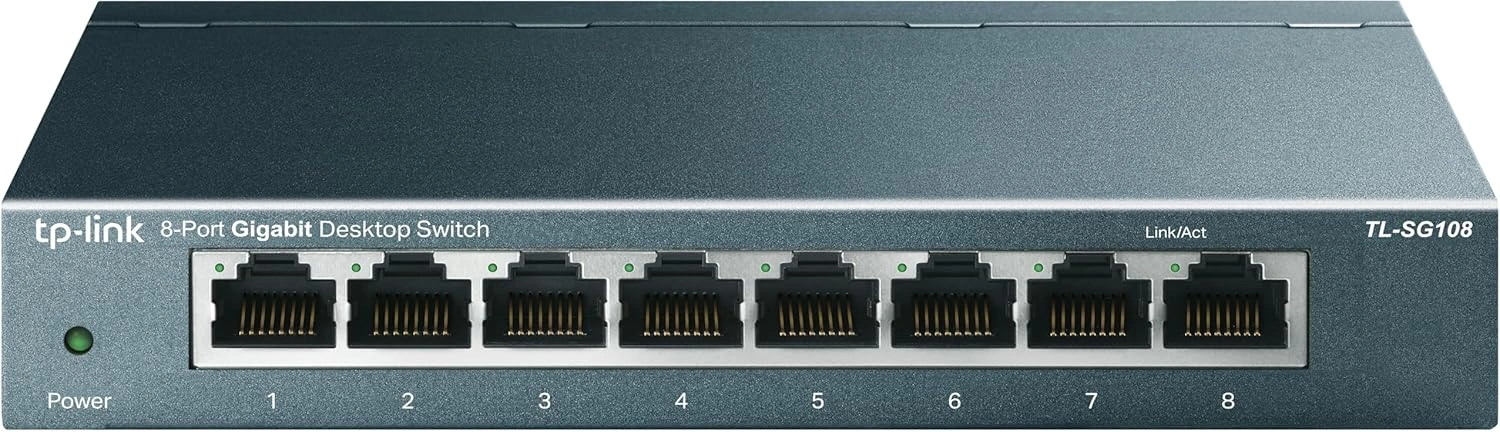 TP-Link TL-SG108 Test – 8-Port Gigabit Netzwerk Switch